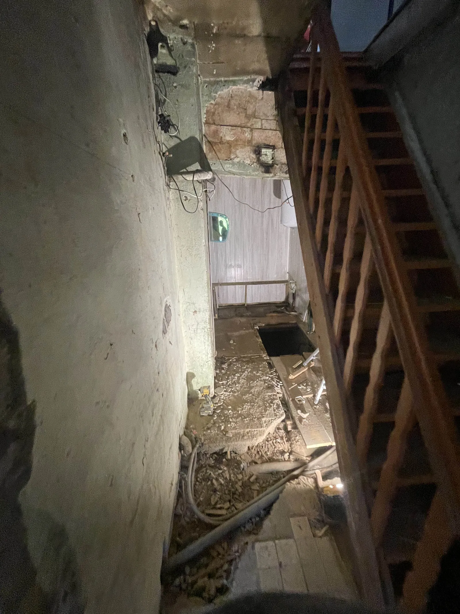 Patalpos prieš renovacijos darbus