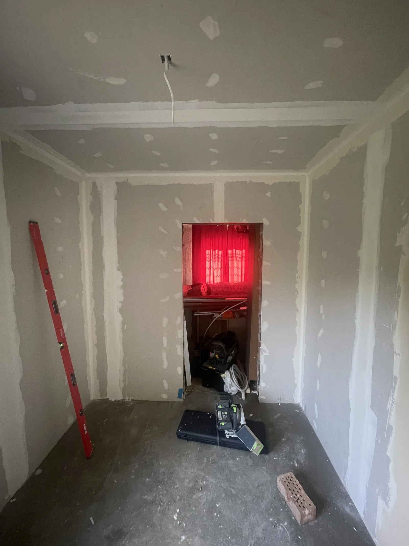 Patalpų renovacijos darbų eiga